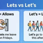 lets or let's