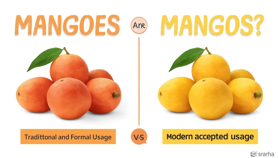 mangoes or mangos