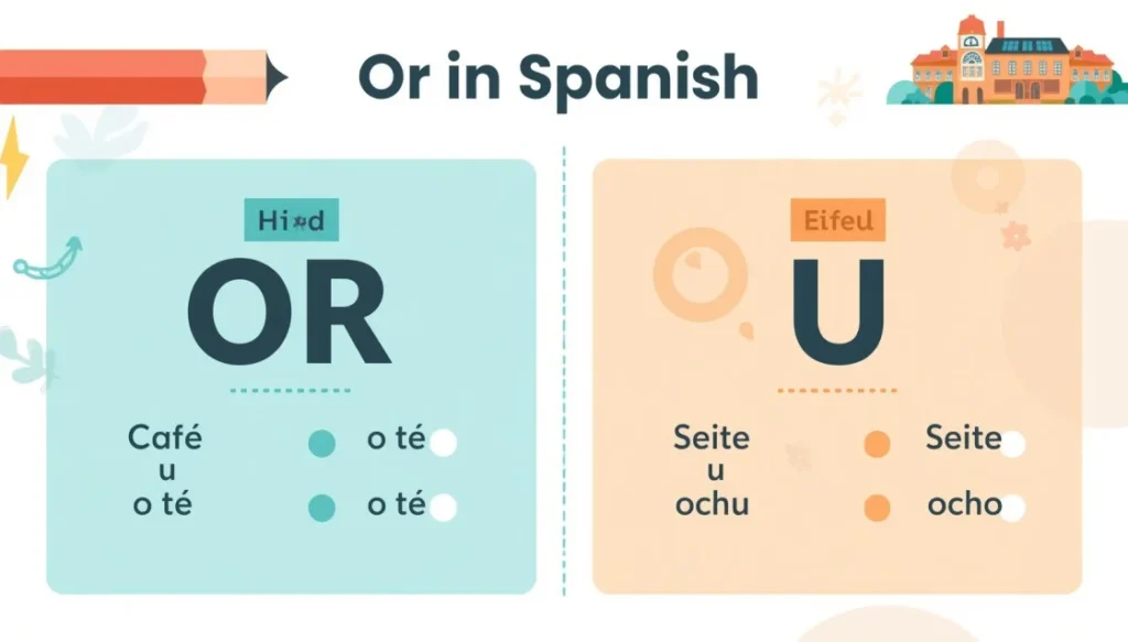or in spanish