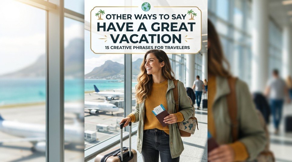 other ways to say have a great vacation