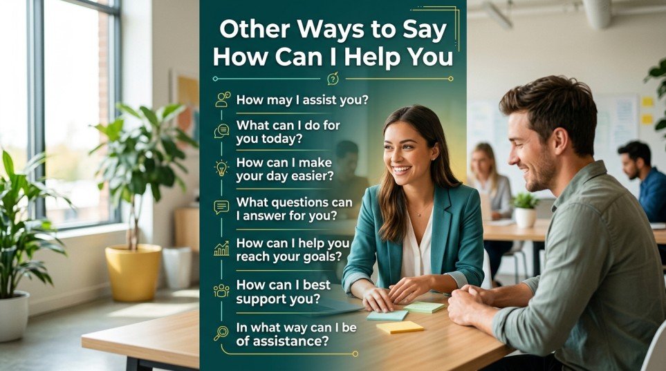 other ways to say how can i help you