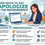 Discover other ways to say I apologize for the inconvenience with 30+ examples, formal alternatives, and professional phrases for emails and customer service.