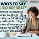 other ways to say i will do my best