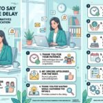 other ways to say sorry for the delay