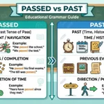 passed or past