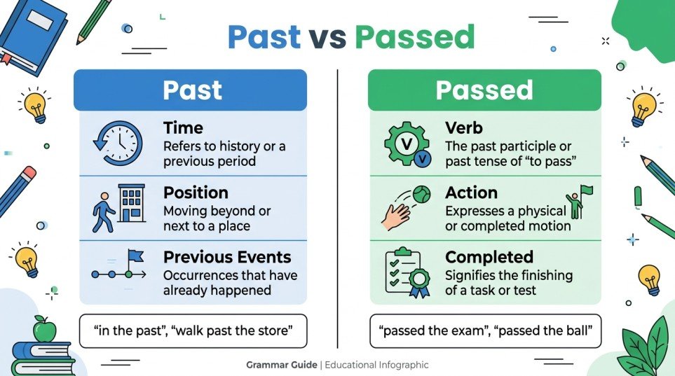 past or passed