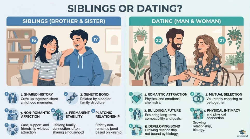 siblings or dating