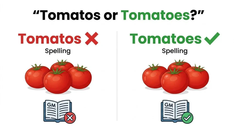 tomatos or tomatoes