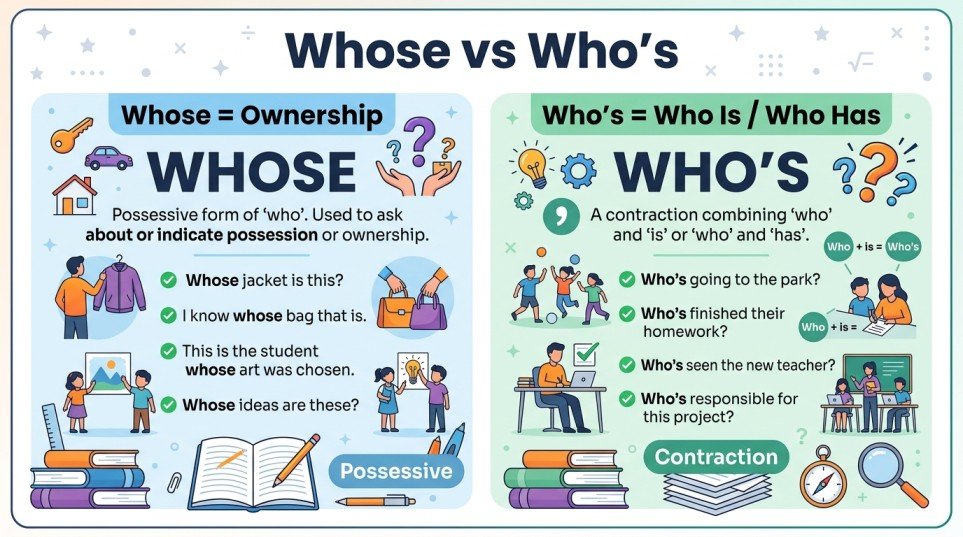 whose or who's
